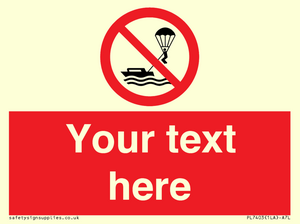 PL7403: Custom No parasailing