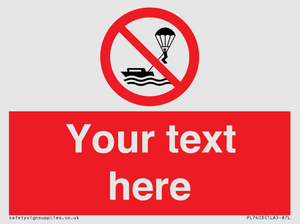PL7403: Custom No parasailing