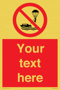 PL7403: Custom No parasailing