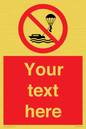 PL7403: Custom No parasailing