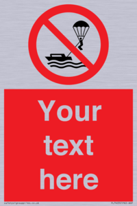 PL7403: Custom No parasailing