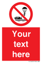PL7403: Custom No parasailing