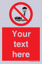 PL7403: Custom No parasailing