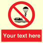 PL7403: Custom No parasailing