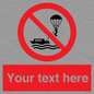 PL7403: Custom No parasailing