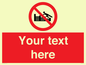 PL7405: Custom No climbing on groynes