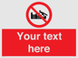PL7405: Custom No climbing on groynes