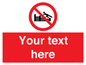 PL7405: Custom No climbing on groynes
