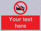 PL7405: Custom No climbing on groynes