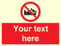 PL7405: Custom No climbing on groynes