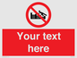 PL7405: Custom No climbing on groynes