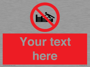 PL7405: Custom No climbing on groynes