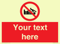 PL7405: Custom No climbing on groynes