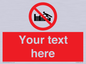 PL7405: Custom No climbing on groynes