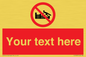 PL7405: Custom No climbing on groynes