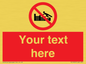 PL7405: Custom No climbing on groynes