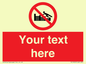 PL7405: Custom No climbing on groynes