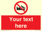 PL7405: Custom No climbing on groynes