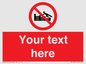 PL7405: Custom No climbing on groynes