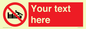 PL7405: Custom No climbing on groynes