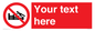 PL7405: Custom No climbing on groynes
