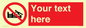PL7405: Custom No climbing on groynes