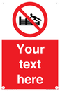 PL7405: Custom No climbing on groynes