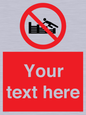 PL7405: Custom No climbing on groynes