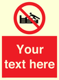 PL7405: Custom No climbing on groynes