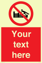PL7405: Custom No climbing on groynes