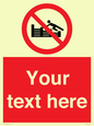 PL7405: Custom No climbing on groynes