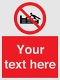 PL7405: Custom No climbing on groynes