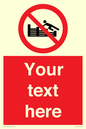 PL7405: Custom No climbing on groynes