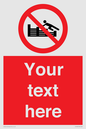 PL7405: Custom No climbing on groynes