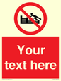 PL7405: Custom No climbing on groynes