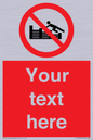 PL7405: Custom No climbing on groynes