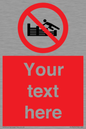 PL7405: Custom No climbing on groynes