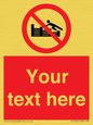 PL7405: Custom No climbing on groynes