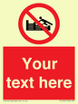 PL7405: Custom No climbing on groynes