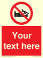 PL7405: Custom No climbing on groynes