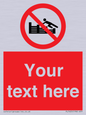 PL7405: Custom No climbing on groynes