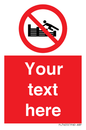 PL7405: Custom No climbing on groynes