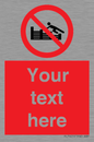 PL7405: Custom No climbing on groynes