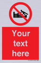 PL7405: Custom No climbing on groynes