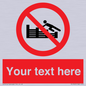 PL7405: Custom No climbing on groynes