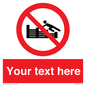 PL7405: Custom No climbing on groynes
