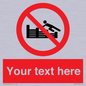 PL7405: Custom No climbing on groynes