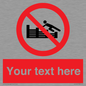PL7405: Custom No climbing on groynes