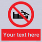 PL7405: Custom No climbing on groynes