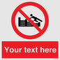 PL7405: Custom No climbing on groynes